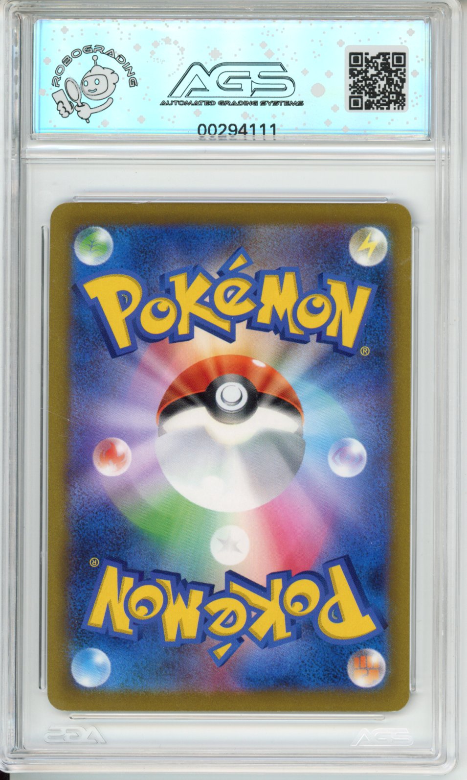 2022 Pokemon Battle Region Hisuian Decidueye V #044 LEGENDARY AGS 10