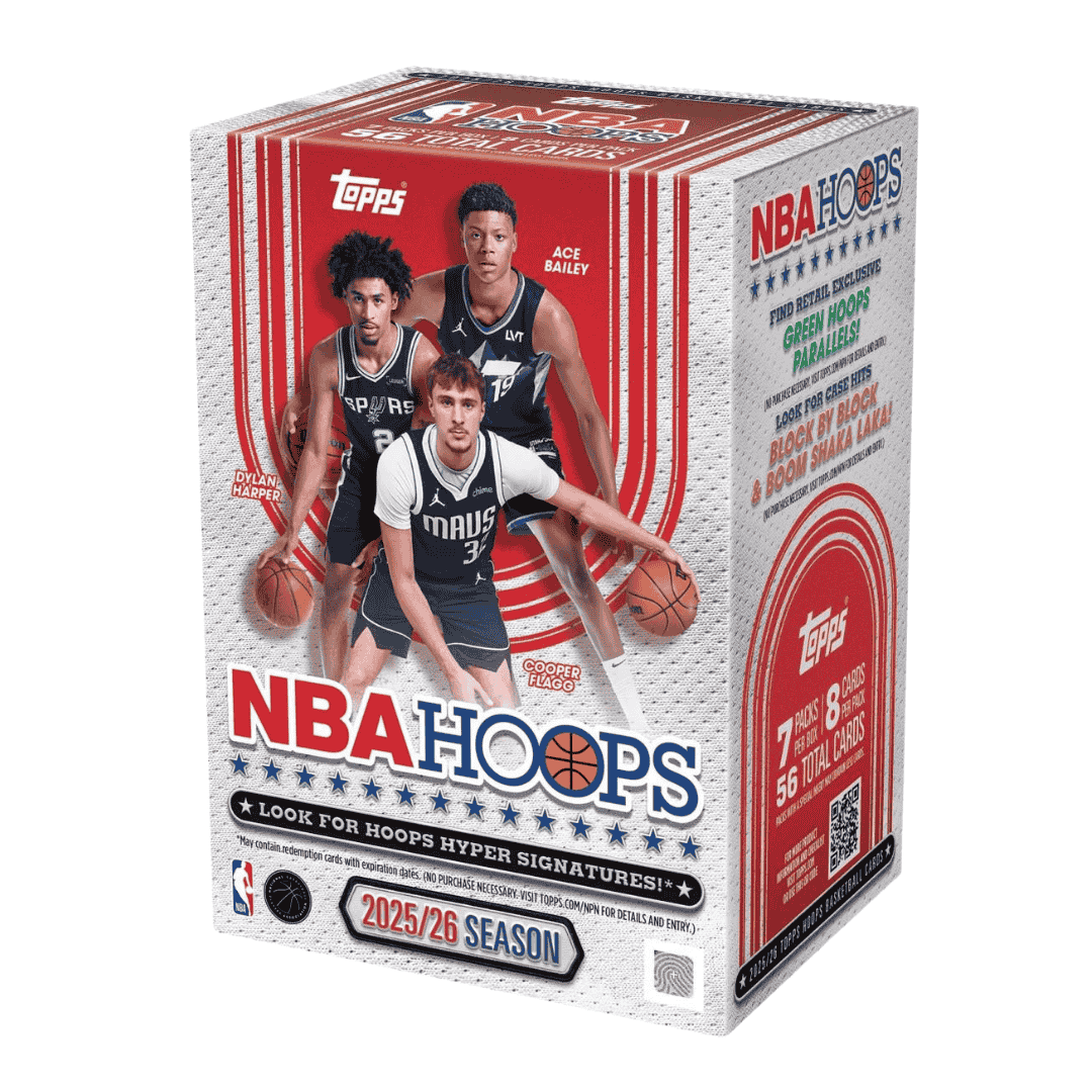2025 Topps NBA Hoops 26 Topps Basketball Blaster Box