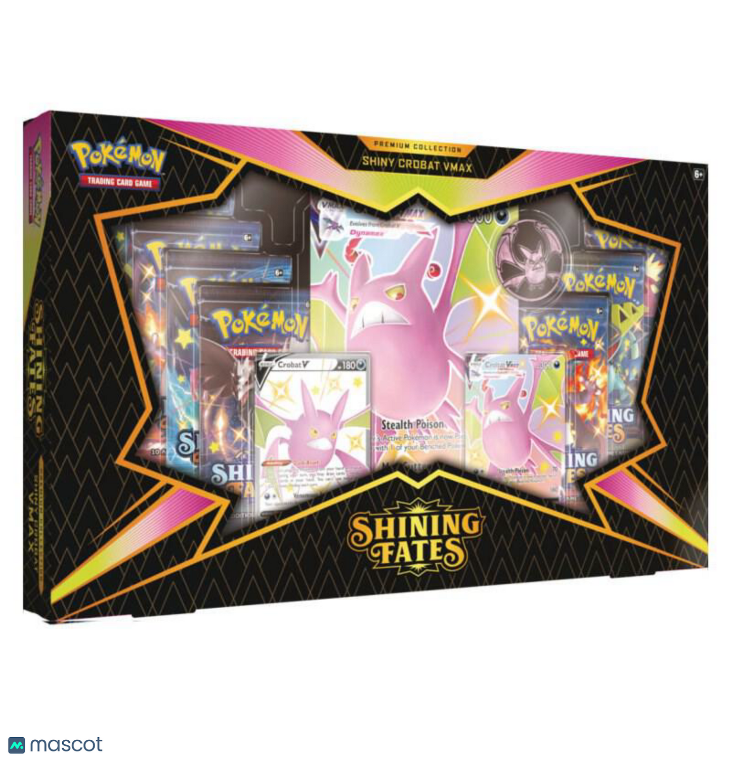 2021 Pokemon Shining Fates Premium Collection Shiny Crobat Pokemon