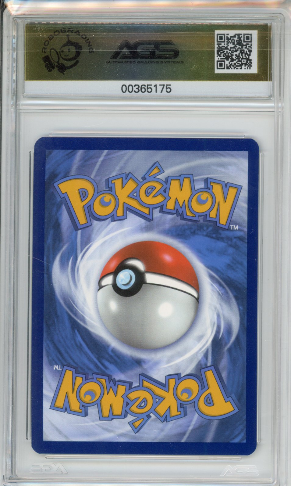 2025 Pokemon Destined Rivals Team Rocket's Meowth #203 AGS 9.5