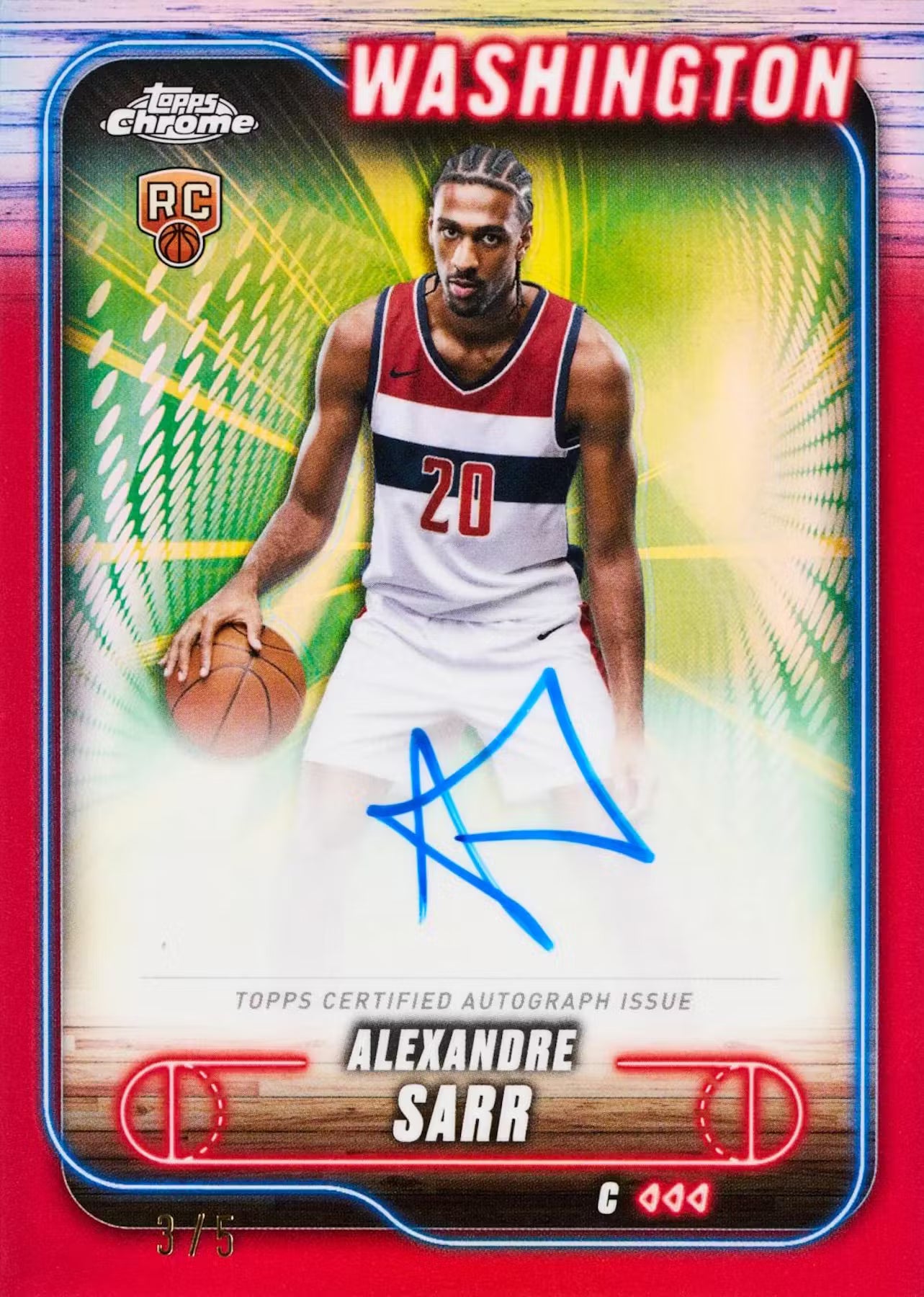 2024-25 Topps Chrome Basketball 8-Pack Blaster Box