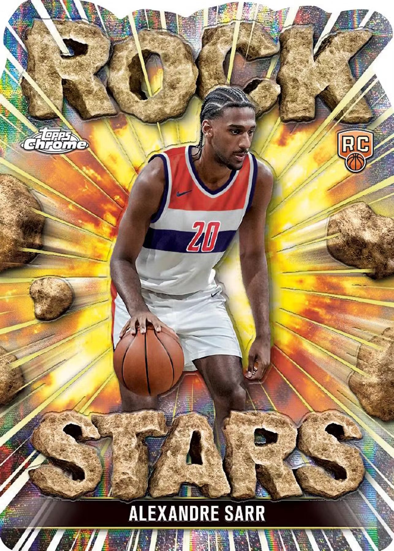 2024-25 Topps Chrome Basketball 8-Pack Blaster Box