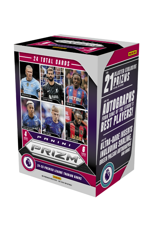 2024-25 Panini Prizm Premier League Trading Card Box (Hobby Blaster)