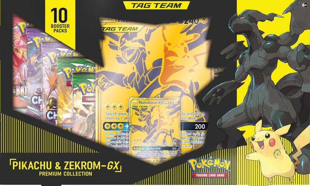 Pikachu & Zekrom GX Premium Collection Pokemon Box