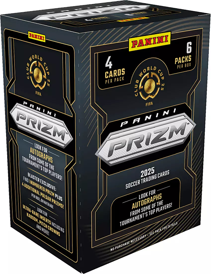 2025 Panini Prizm Club World Cup Value Box