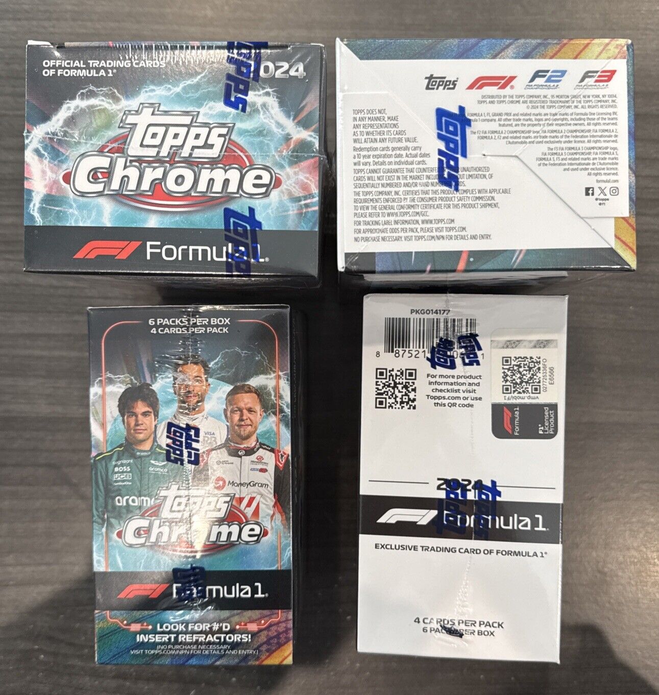 2024 2024 Topps Chrome Formula 1 Auto Racing