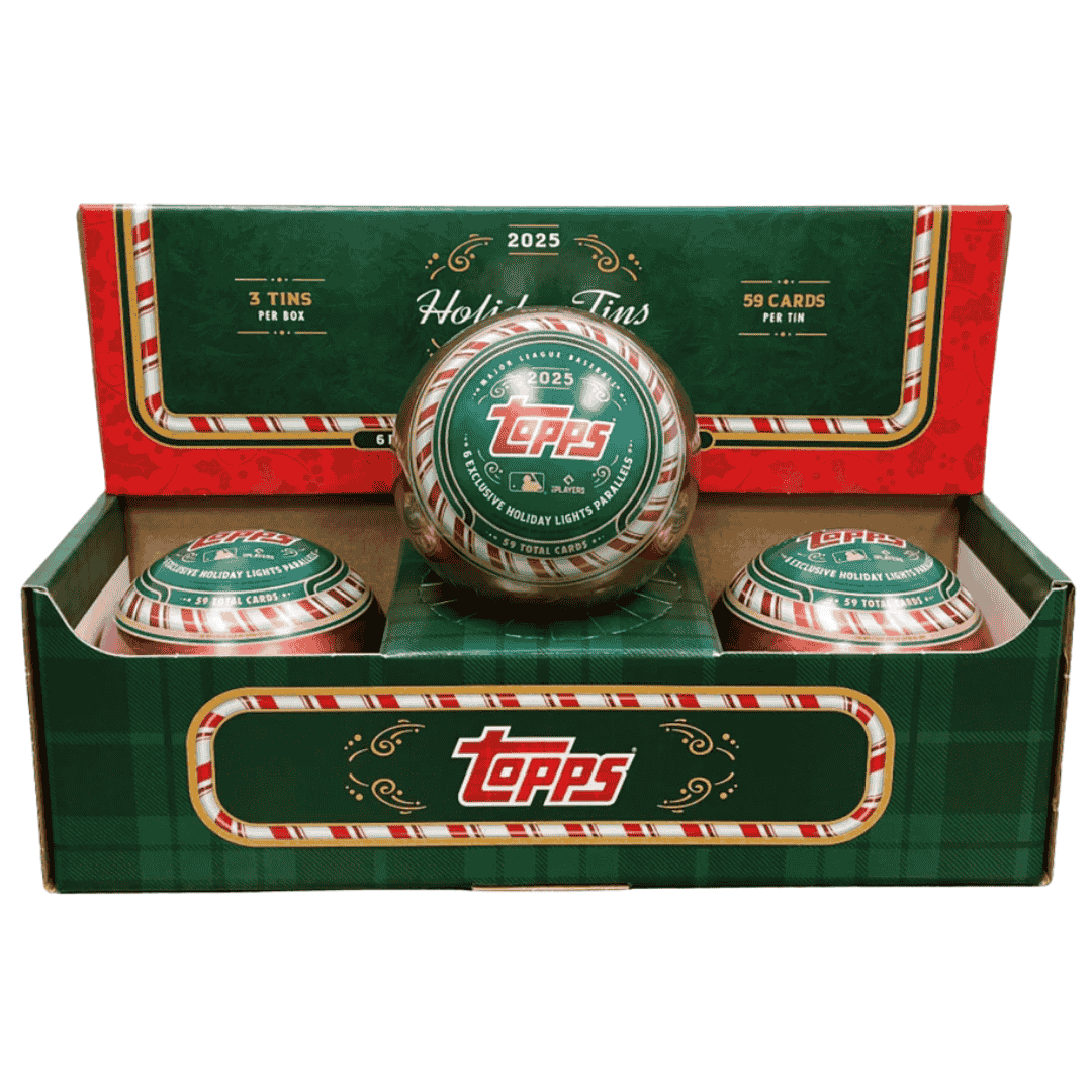 2025 Topps Topps Holiday Baseball Tin