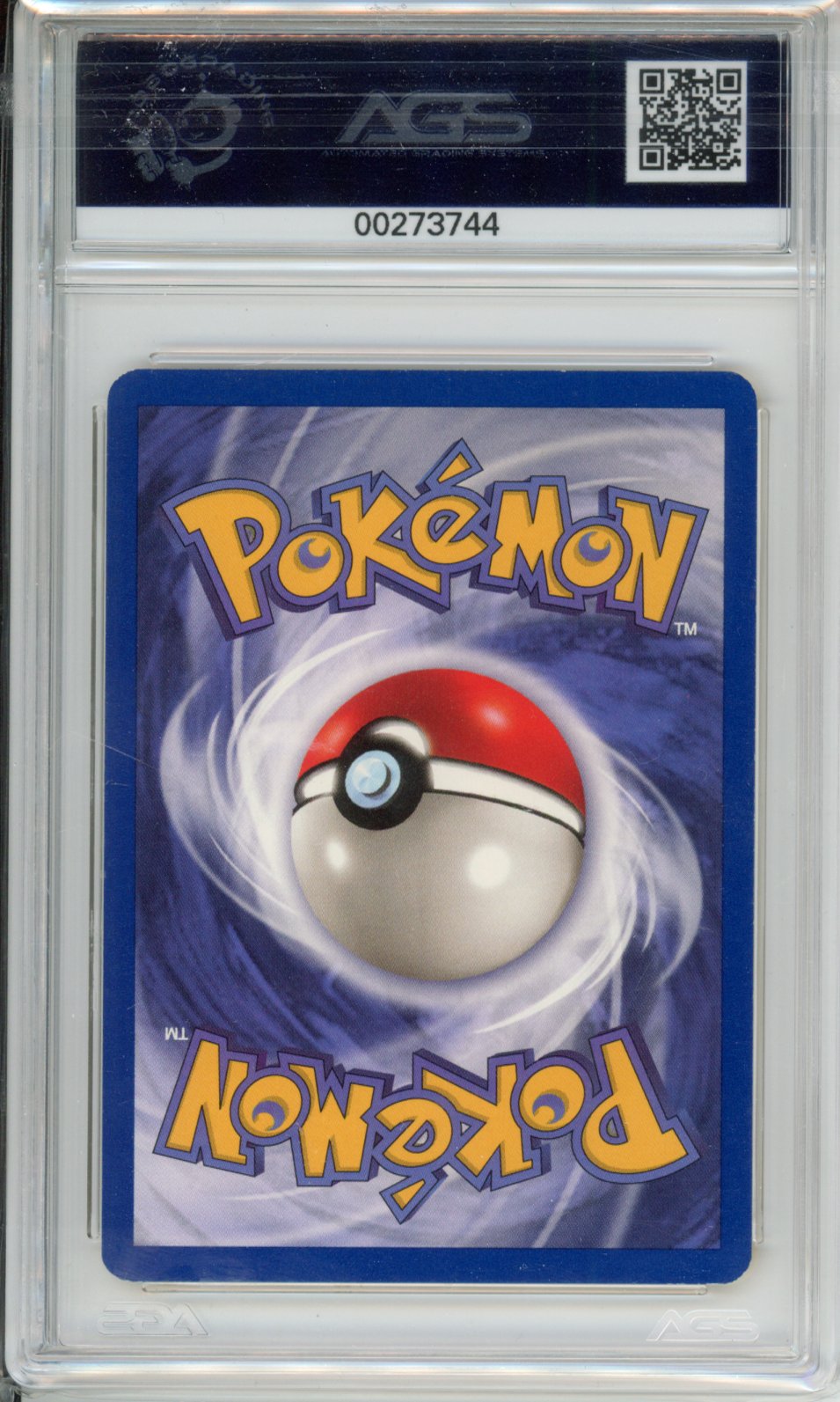 2000 Pokemon Team Rocket Dark Weezing #031 AGS 7.5