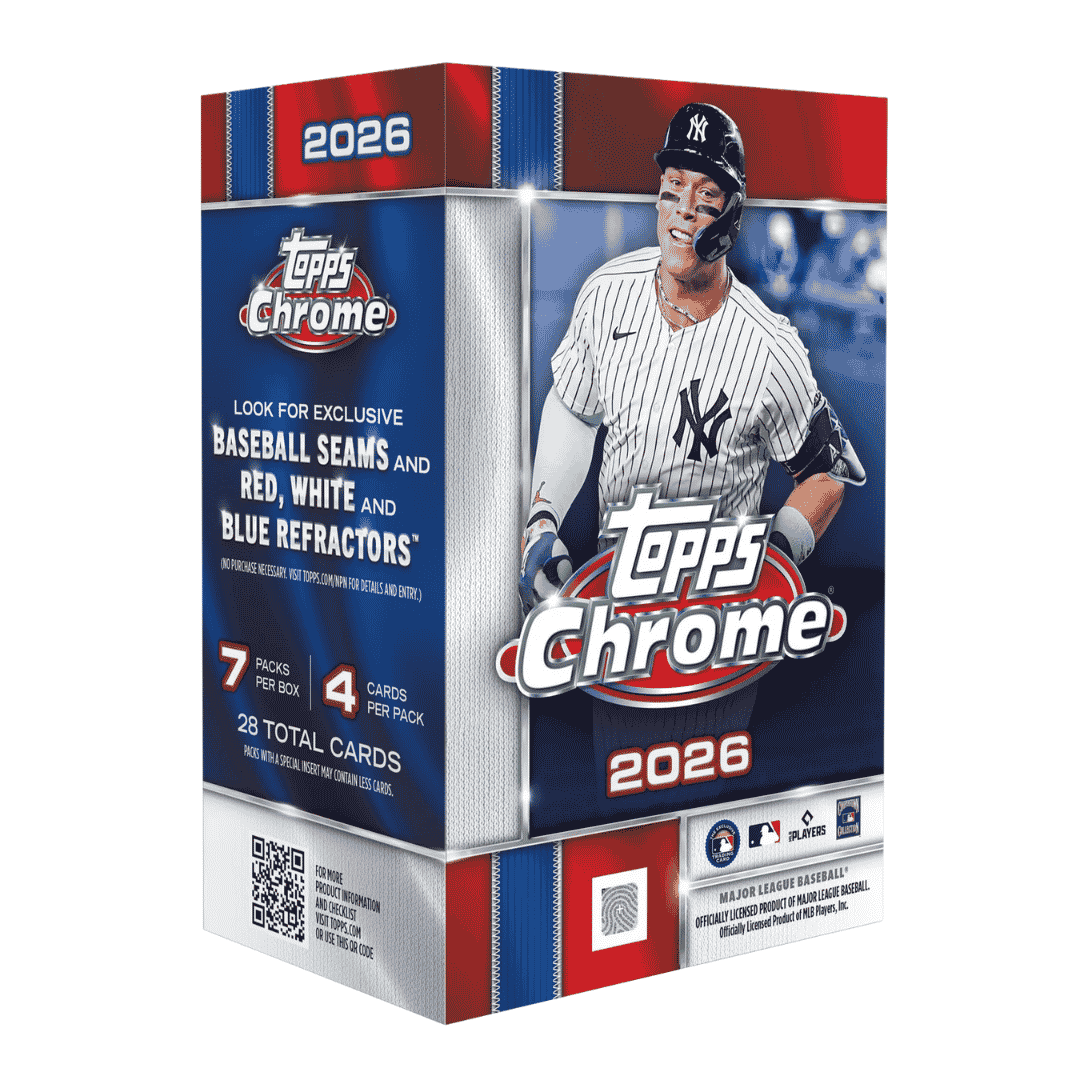 2026 Topps Topps Chrome Baseball Blaster Box