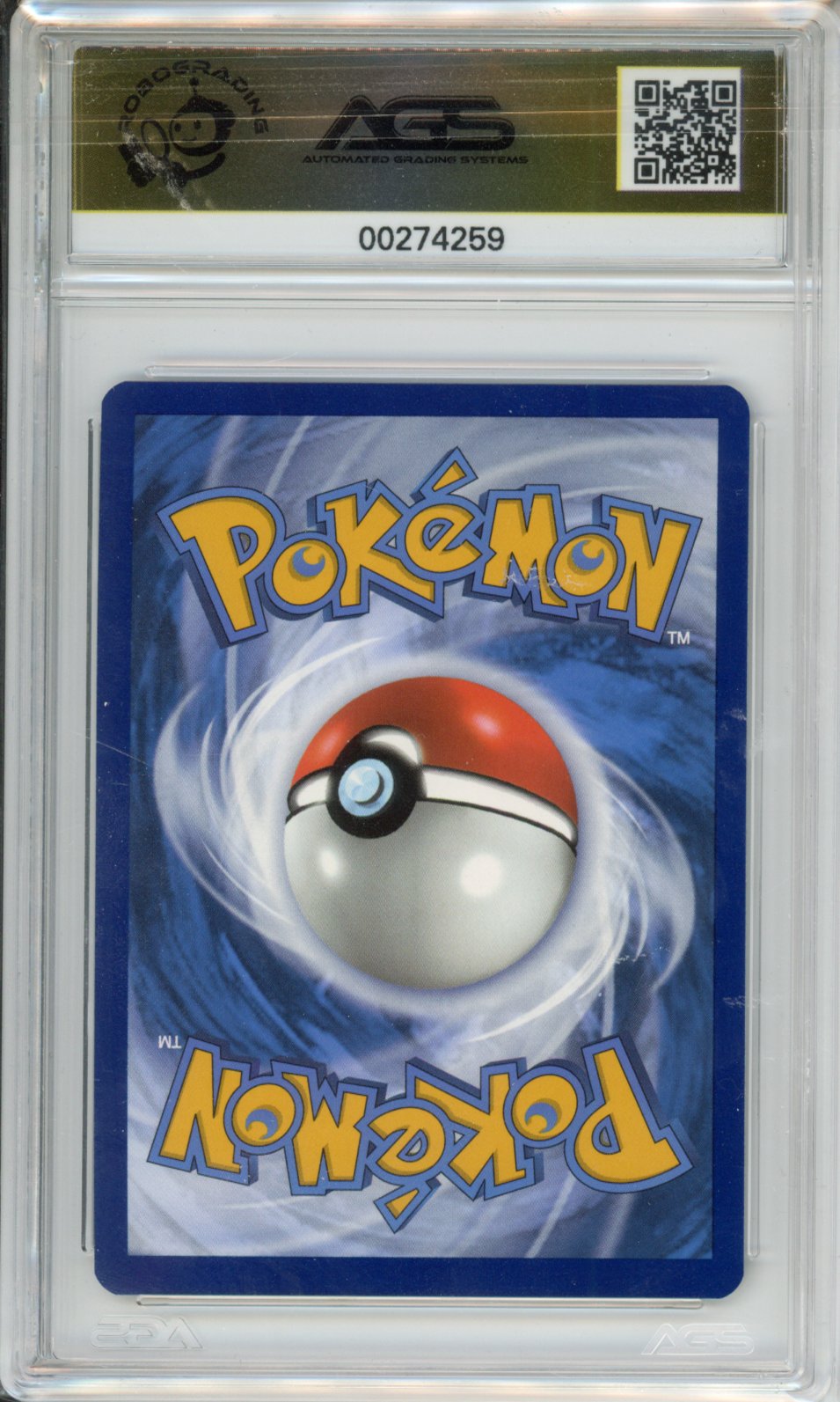 2023 Pokemon Paradox Rift Slither Wing #203 AGS 10