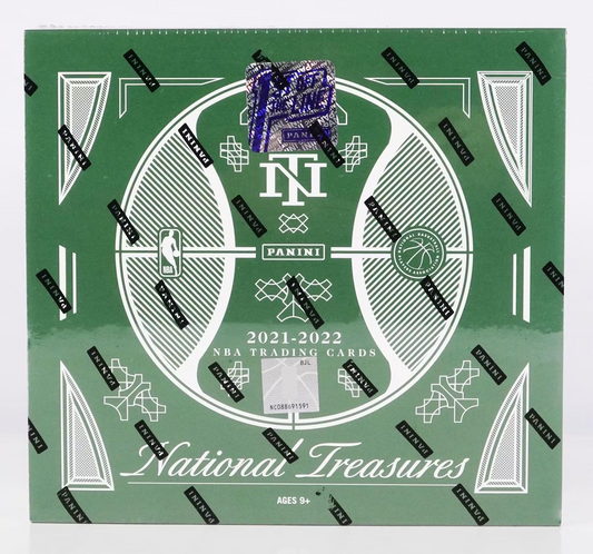 2021-22 Panini National Treasures Basketball Hobby Box FOTL