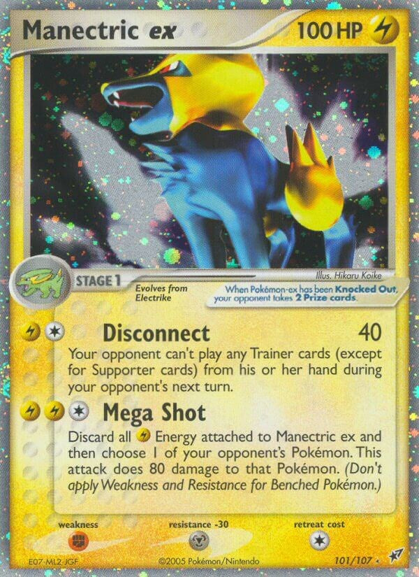 Manectric ex Pokemon