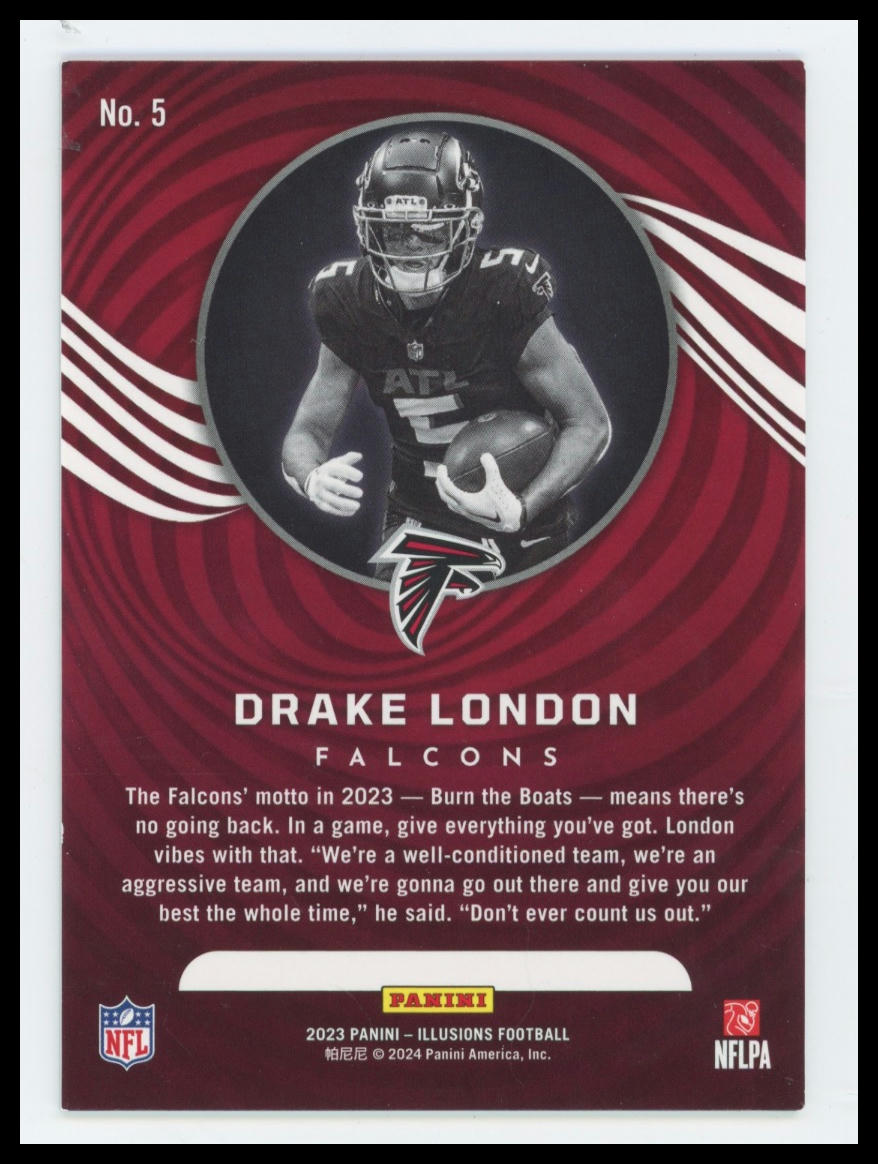 2023 Panini Illusions Drake London Auto /199