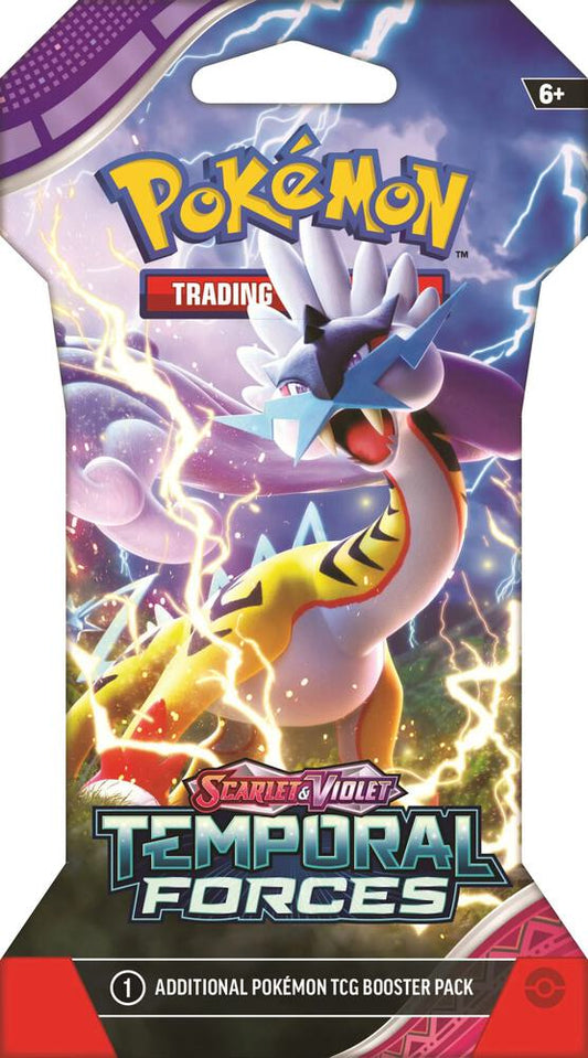 Pokémon TCG: Scarlet & Violet—Temporal Forces Sleeved Booster Pack