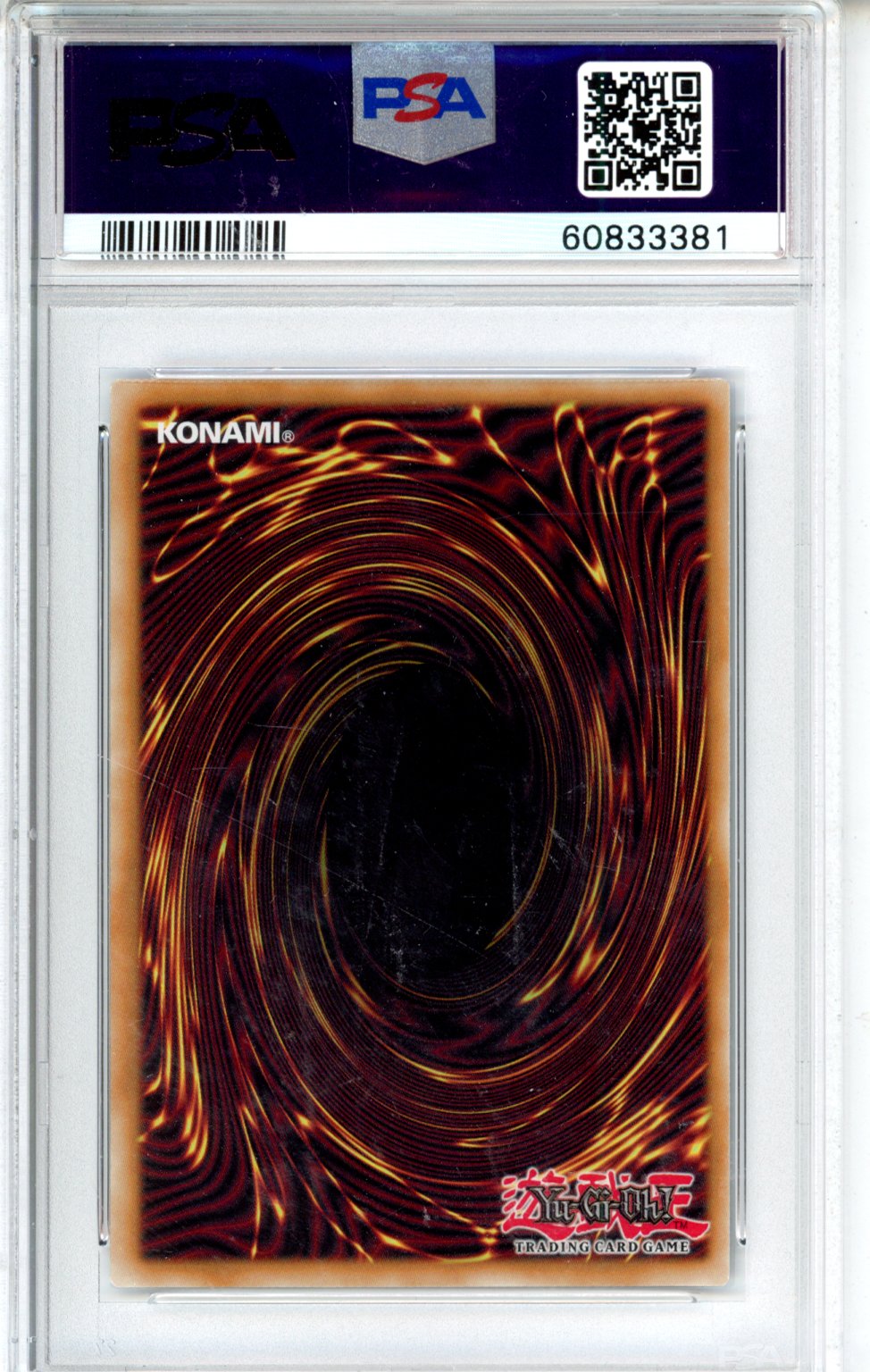 2010-2017 Yu-Gi-Oh! Legend Of Blue Eyes White Dragon Reprint Trap Hole #058 Lob Reprint PSA 9