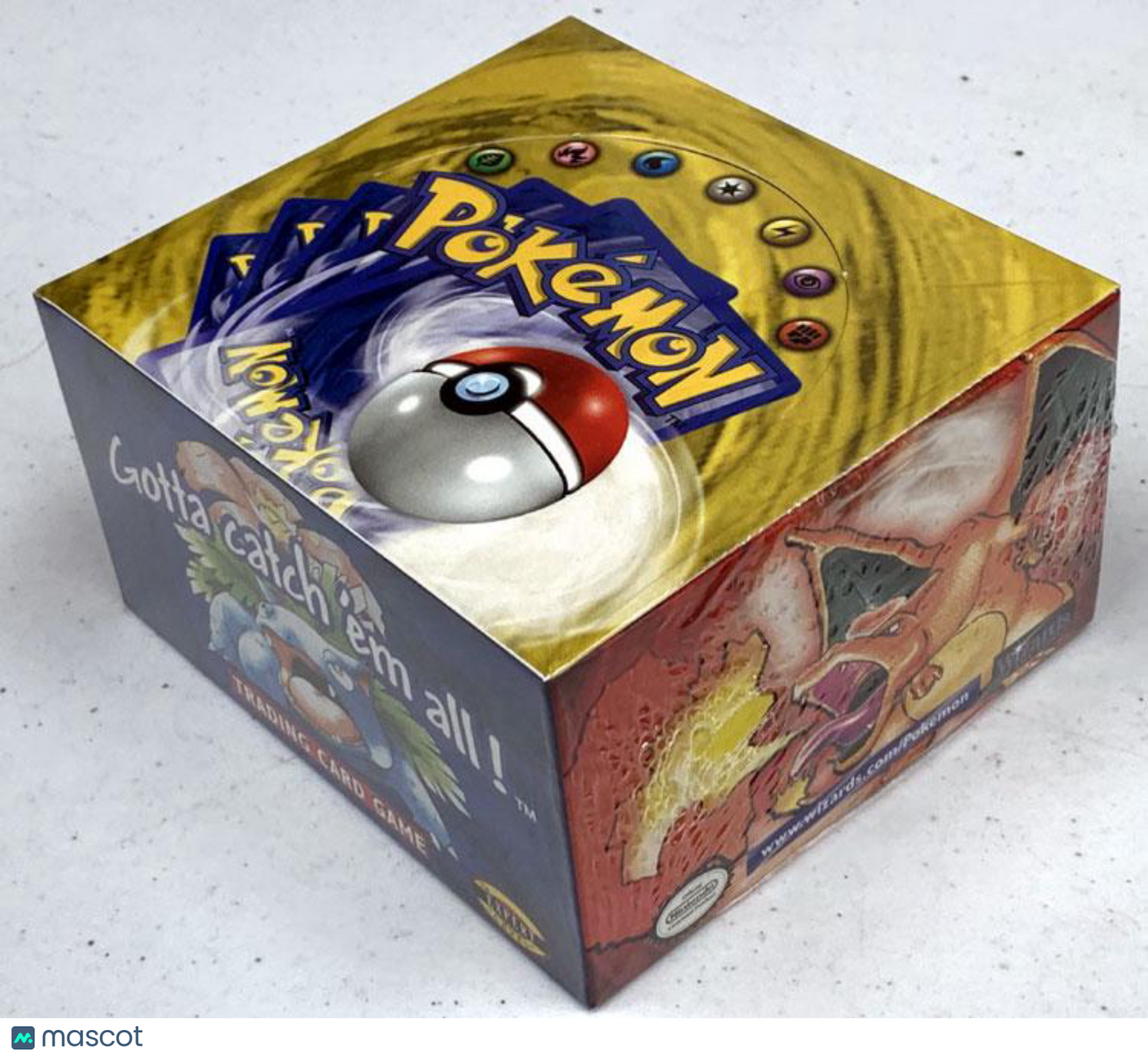 1999 Pokemon Base Set Unlimited Booster Box Pokemon