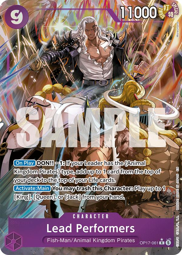 Lead Performers #OP17-061 The World's Strongest Warriors