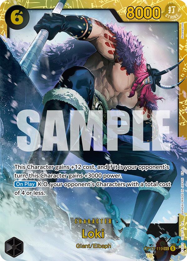 Loki #OP17-119 The World's Strongest Warriors