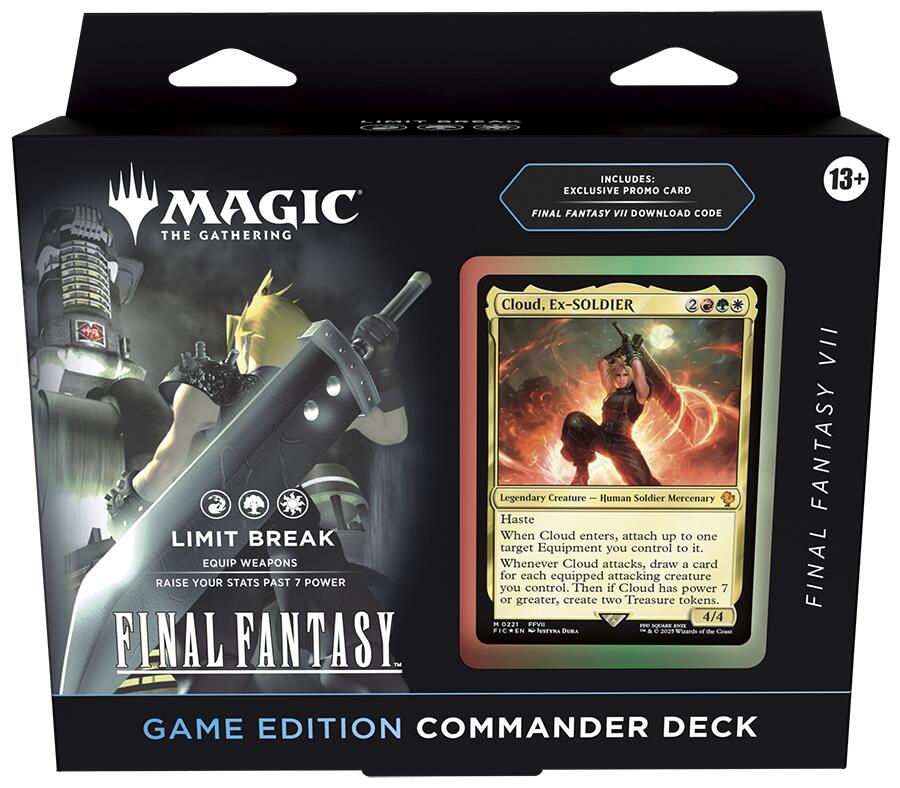 Commander: FINAL FANTASY FINAL FANTASY Commander Deck - FINAL FANTASY VII Limit Break (Game Edition English