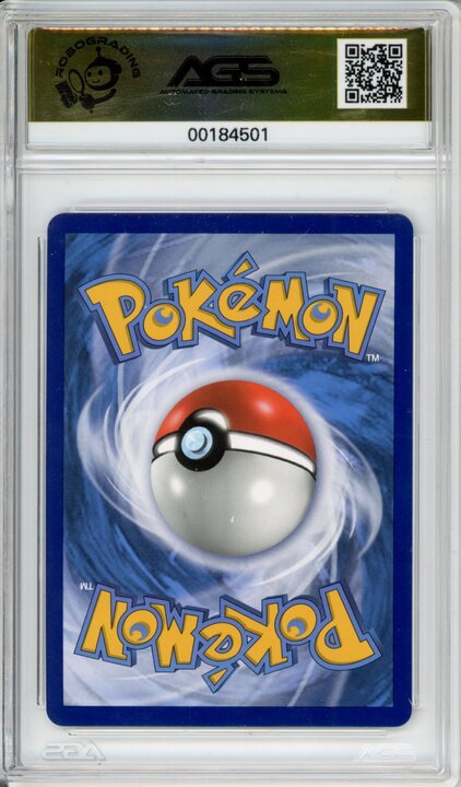 2018 Pokemon Dragon Majesty Blaines Last Stand #069 Unlimited AGS 9.5
