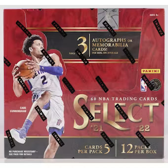 2021-22 Panini Select Basketball Hobby Box