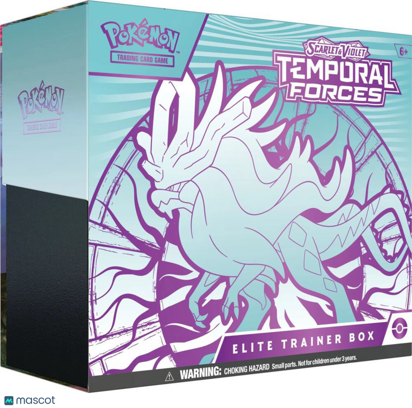 2024 Pokemon Temporal Forces ETB Walking Wake - Blue Box Pokemon