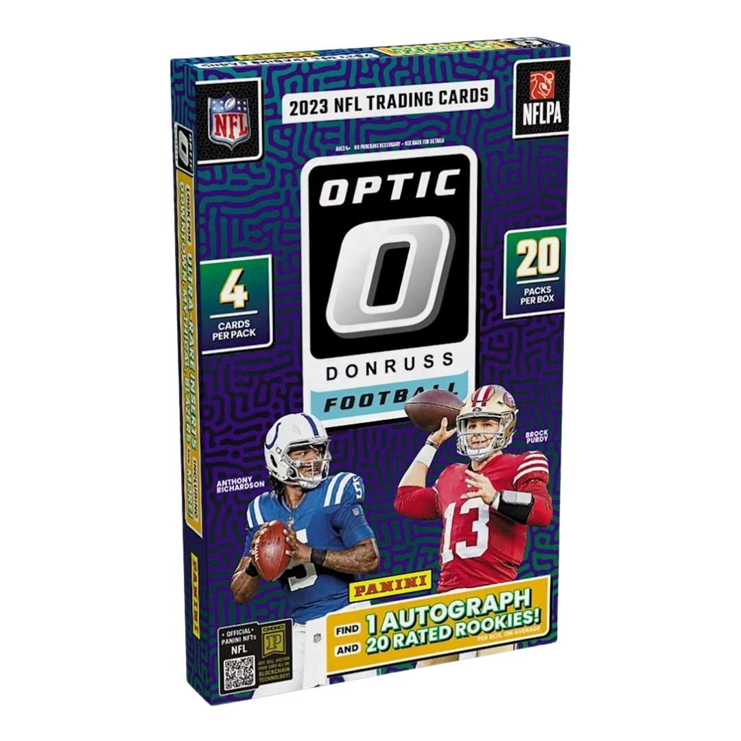 2023 Panini Donruss Optic Panini Football 1st Off The Line FOTL Hobby Box English