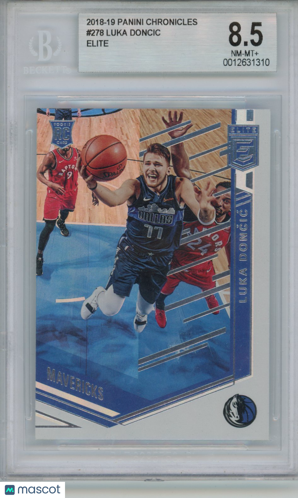 2018 Panini Chronicles Luka Doncic #278 Elite BGS 8.5