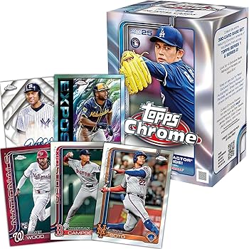 2025 Topps Chrome Baseball Retail Single Pack