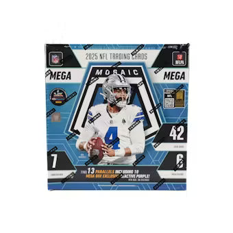 2025 Mosaic Football Mega Box (Reactive Purple)