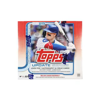 2025 Topps Update Series Baseball Jumbo Box