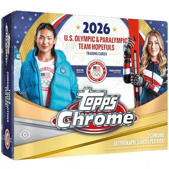 2026 Topps US Winter Olympic & Paralympic Team Hopefuls Hobby Box