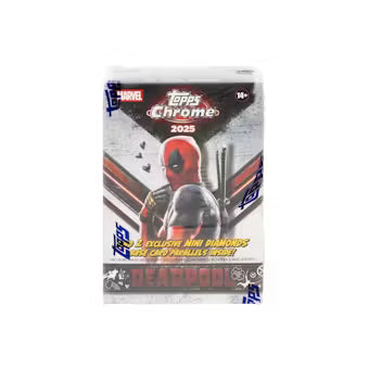 2025 Topps Chrome Deadpool Blaster Box