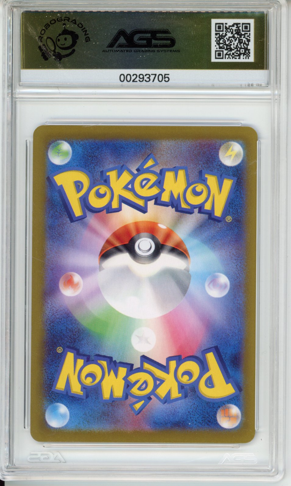 2024 Pokemon Terastal Festival ex Vaporeon ex #031 AGS 10