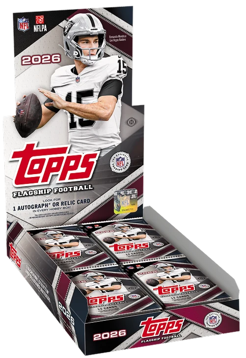 Rip Room 9/12/2026 β 2026 Topps Flagship Football Hobby Box β PYT (32 Teams)
