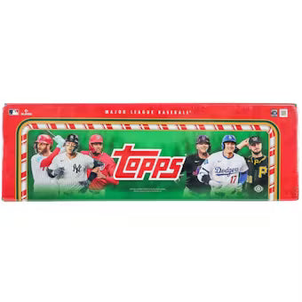 2025 Topps Holiday Baseball Tin Box (3 Ct.)