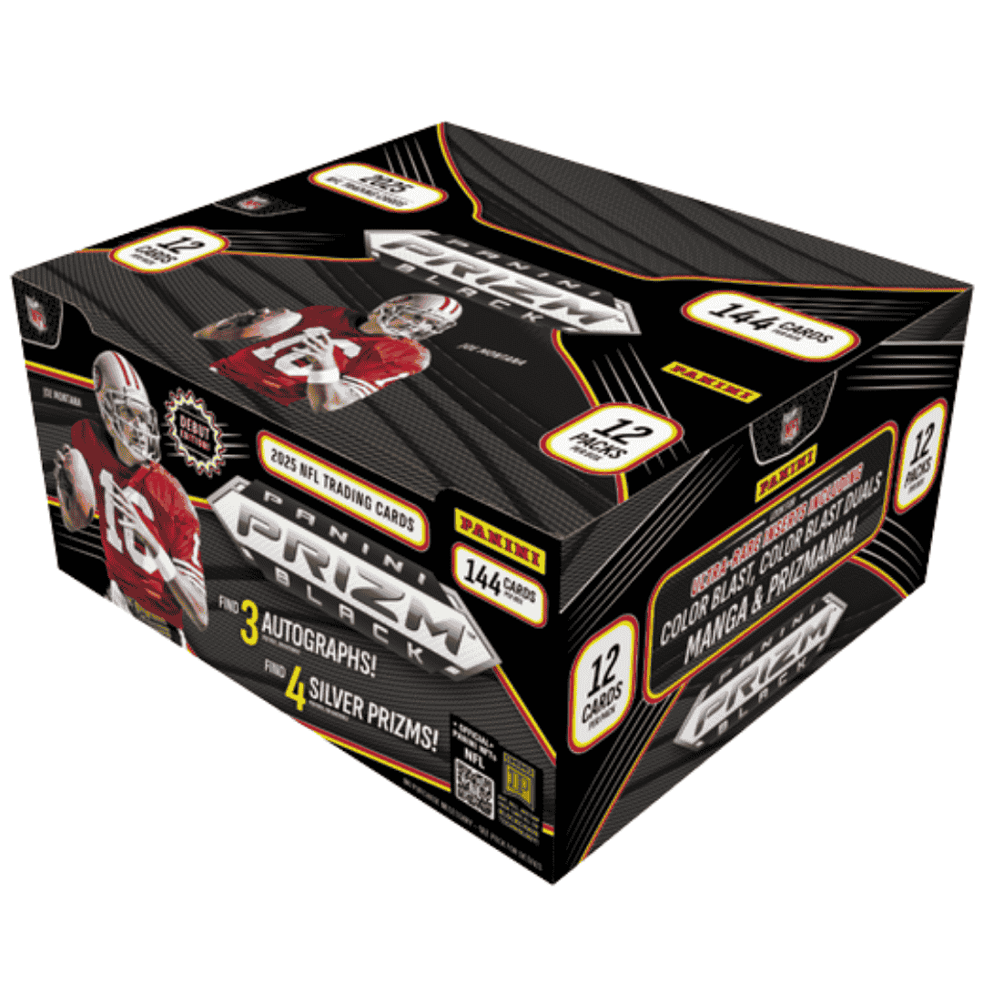 2025 Panini Prizm Black Panini Football Hobby Box English