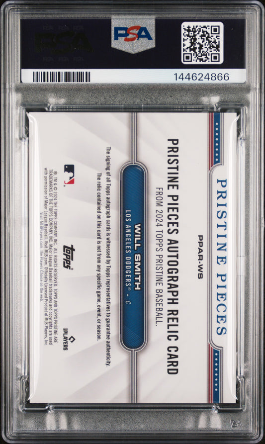 2024 Topps Pristine Pristine Pieces Autograph Relics Will Smith #WS PSA 9