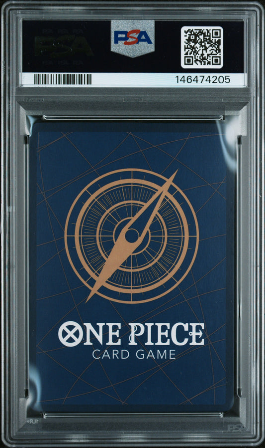 2023 One Piece Promos Smoker #025 Op02 Pre-Release-Winner PSA 10