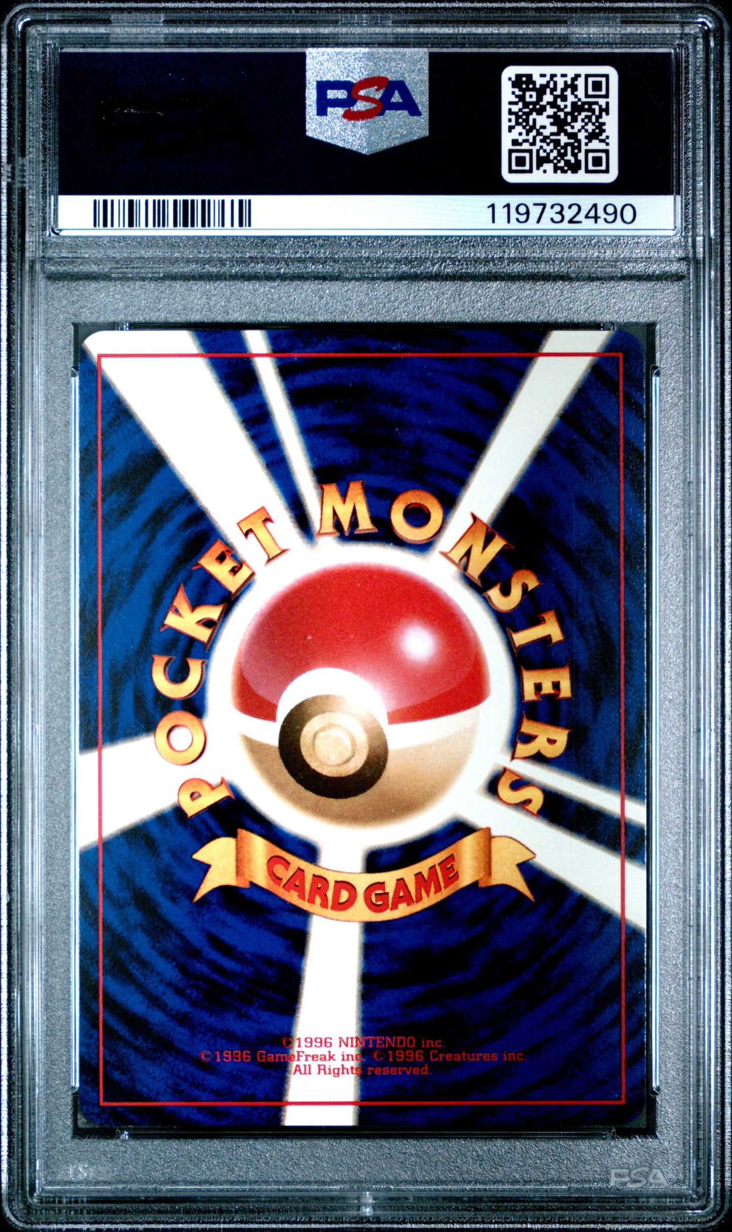 1999 Pokemon Japanese Gym 2 Giovanni Japanese Trainer PSA 9