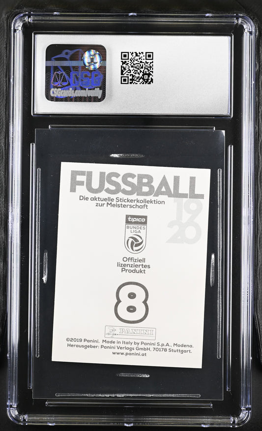 2019-20 Panini Austria FC Red Bull Salzburg Team #8 CGC 9.5