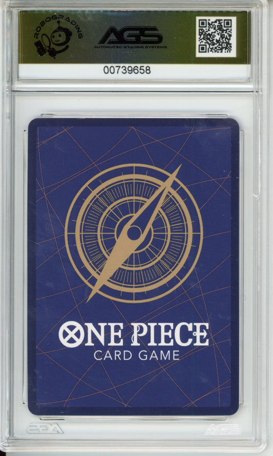 2026 One Piece ADVENTURE ON KAMI'S ISLAND SANJI OP15-047 ALT. ART AGS 10