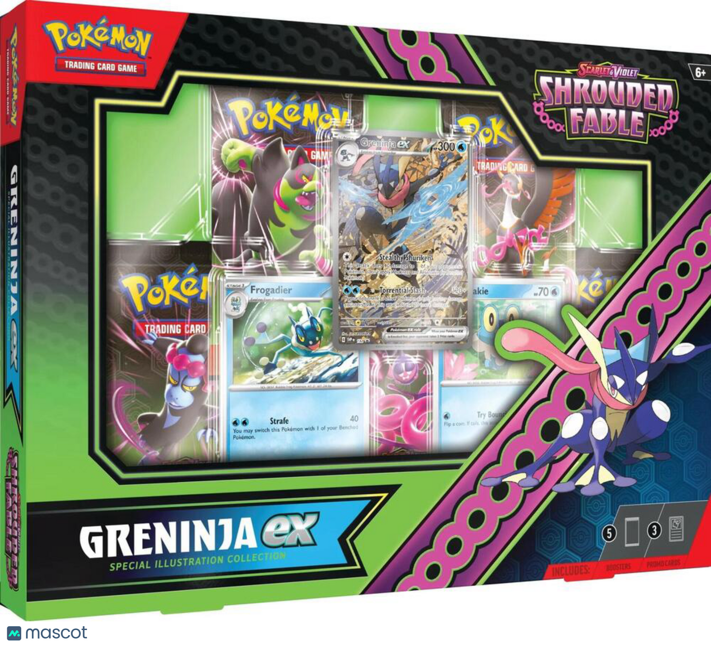 2024 Pokemon Greninja EX Special Illustration Collection Pokemon