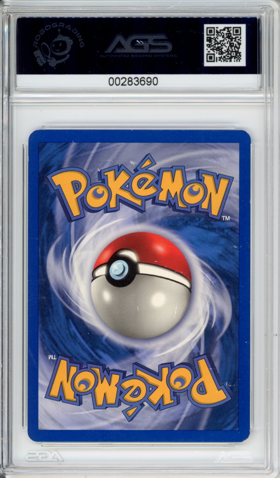 2002 Pokemon Legendary Collection Dark Dragonite #005 Reverse Holo AGS 8.5
