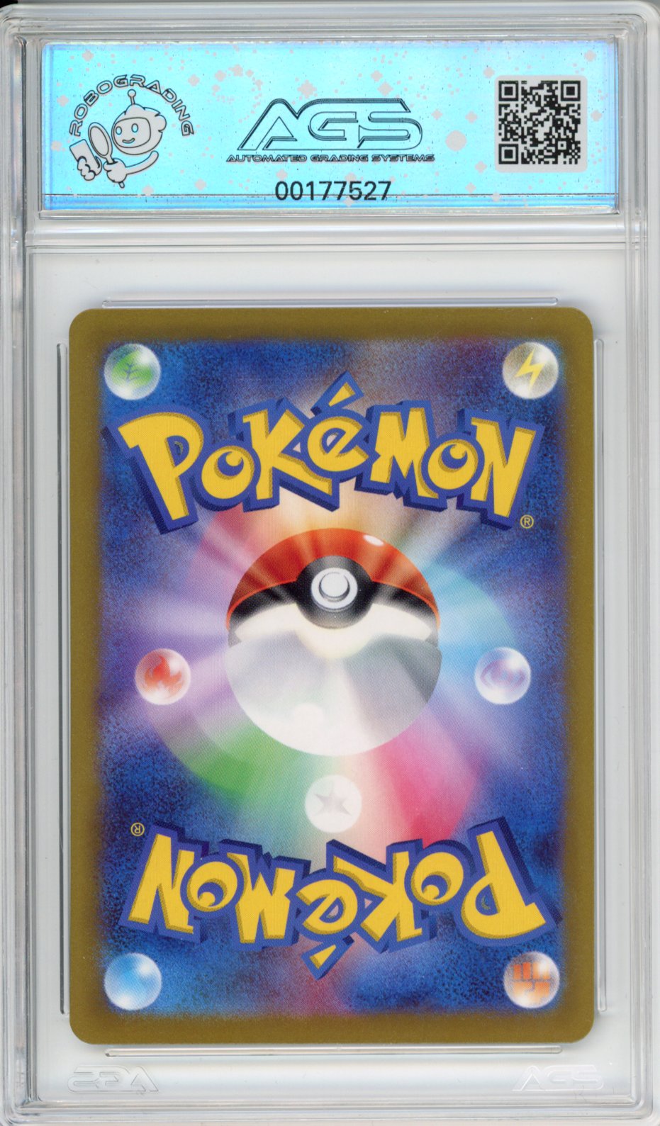 2023 Pokemon Clay Burst Tyranitar #079 Unlimited AGS 10