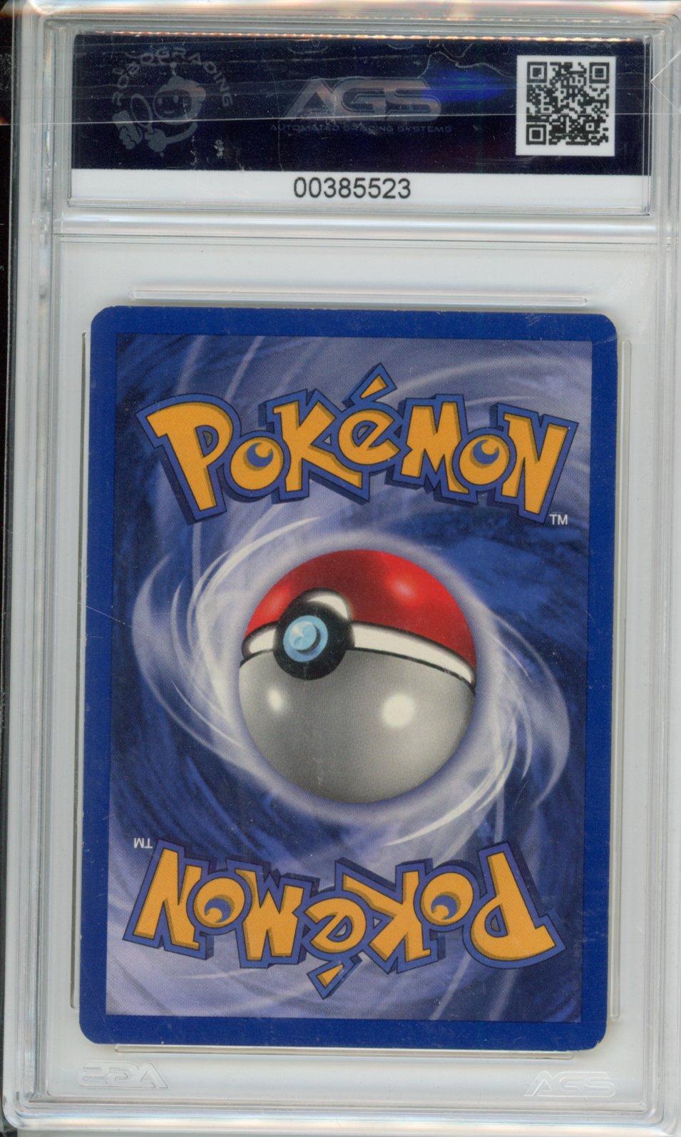 1999 Pokemon Base Set Chansey #003 Unlimited AGS 5.5