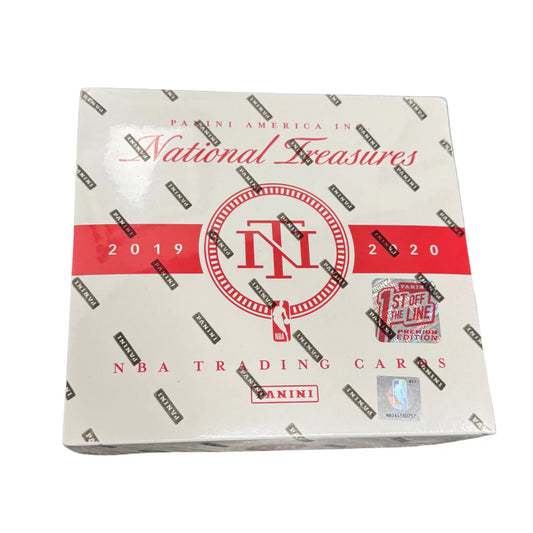 2019-20 Panini National Treasures Basketball FOTL Hobby Box