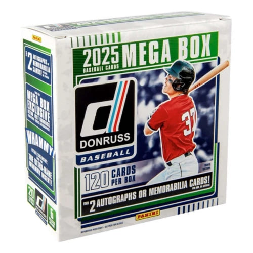 2025 Panini Donruss Baseball Trading Card Mega Box