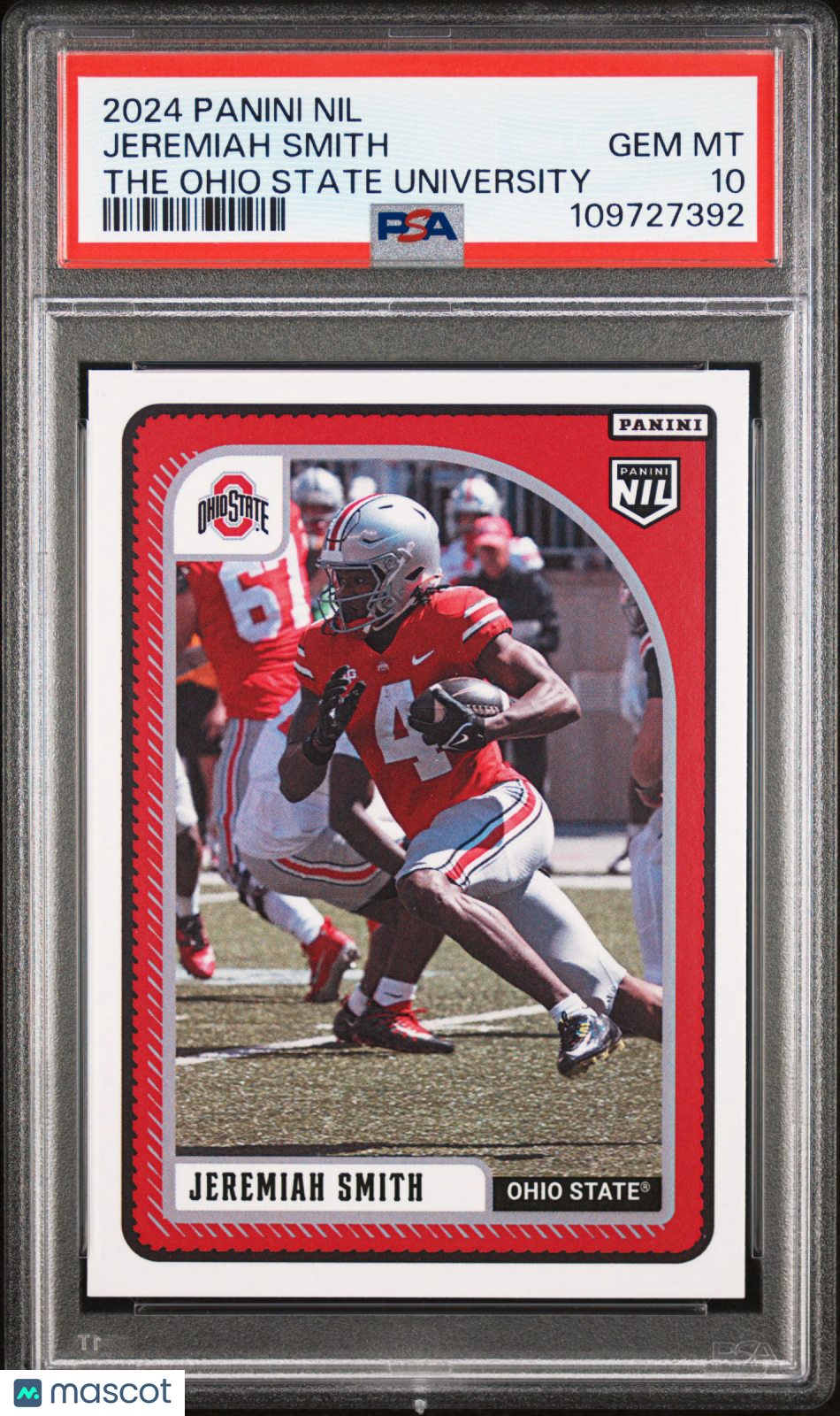 2024 Panini NIL Jeremiah Smith PSA 10