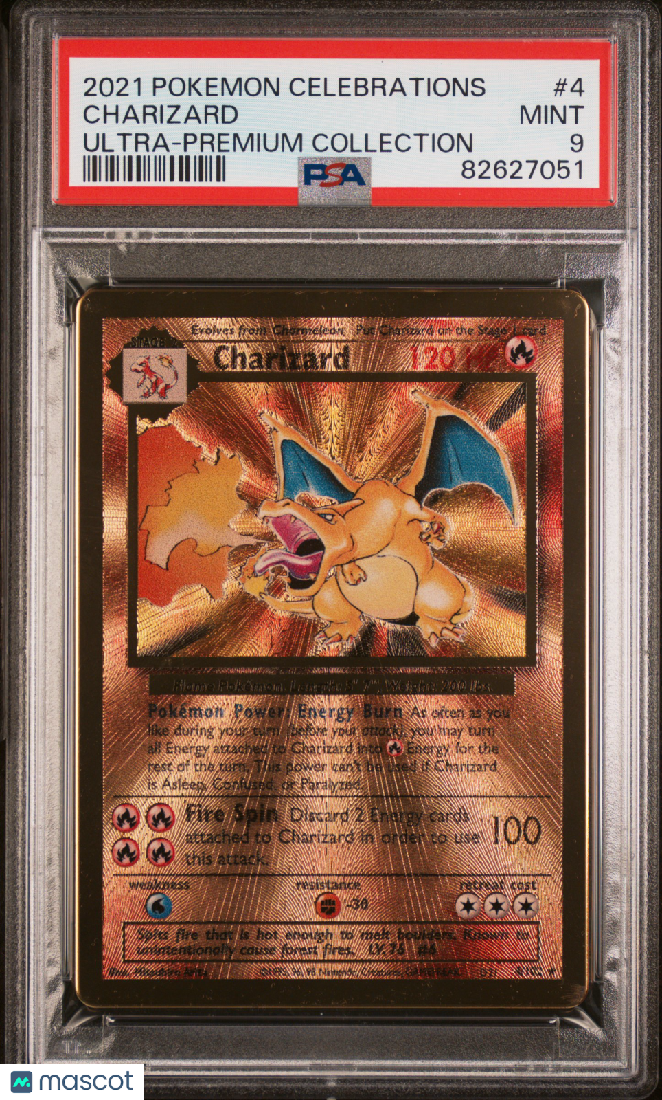 2021 Pokemon Celebrations Ultra-Premium Collection Charizard #4 PSA 9